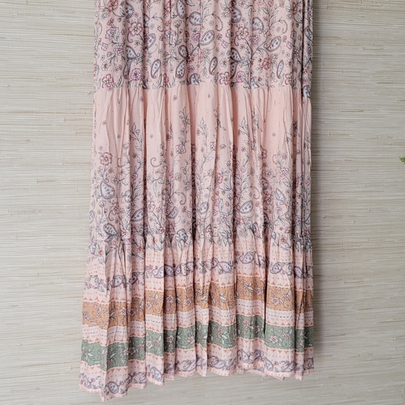 In Loom Women's Pink Floral Dress M - Picture 3 of 8